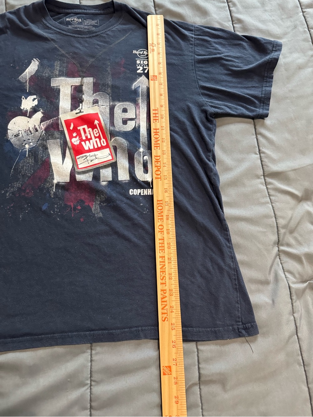 Hard Rock Cafe Copenhagen "The Who" Sig Series Tee L - Picture 4 of 8